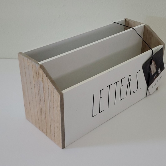 🆕️  RAE DUNN Wooden “LETTERS” Letter Organizer - Picture 7 of 9